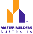 Master builders australia - logo - on transparent background