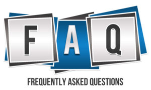 FAQ's - Frequently asked questions