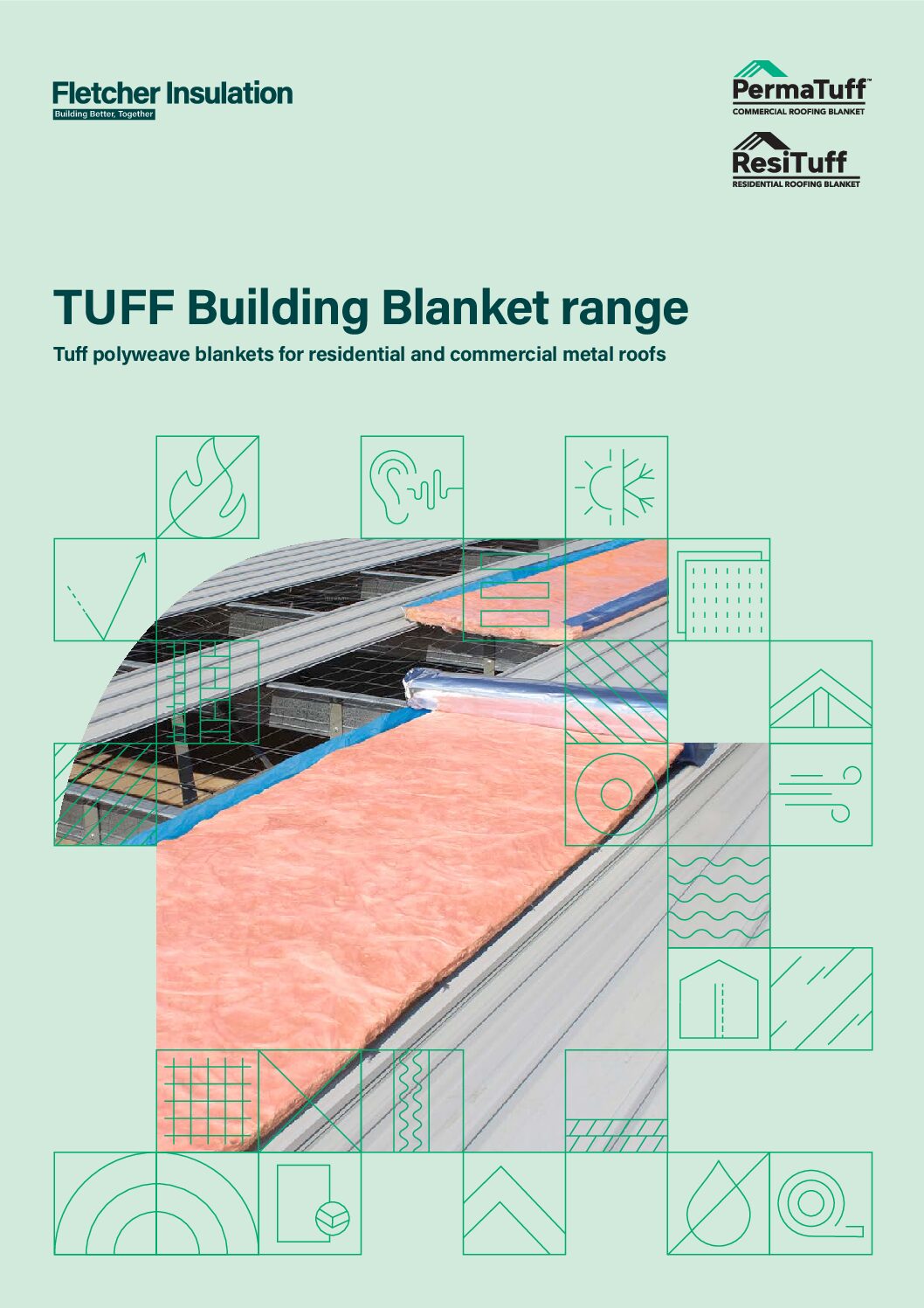 Tuff Building Blanket range brochure