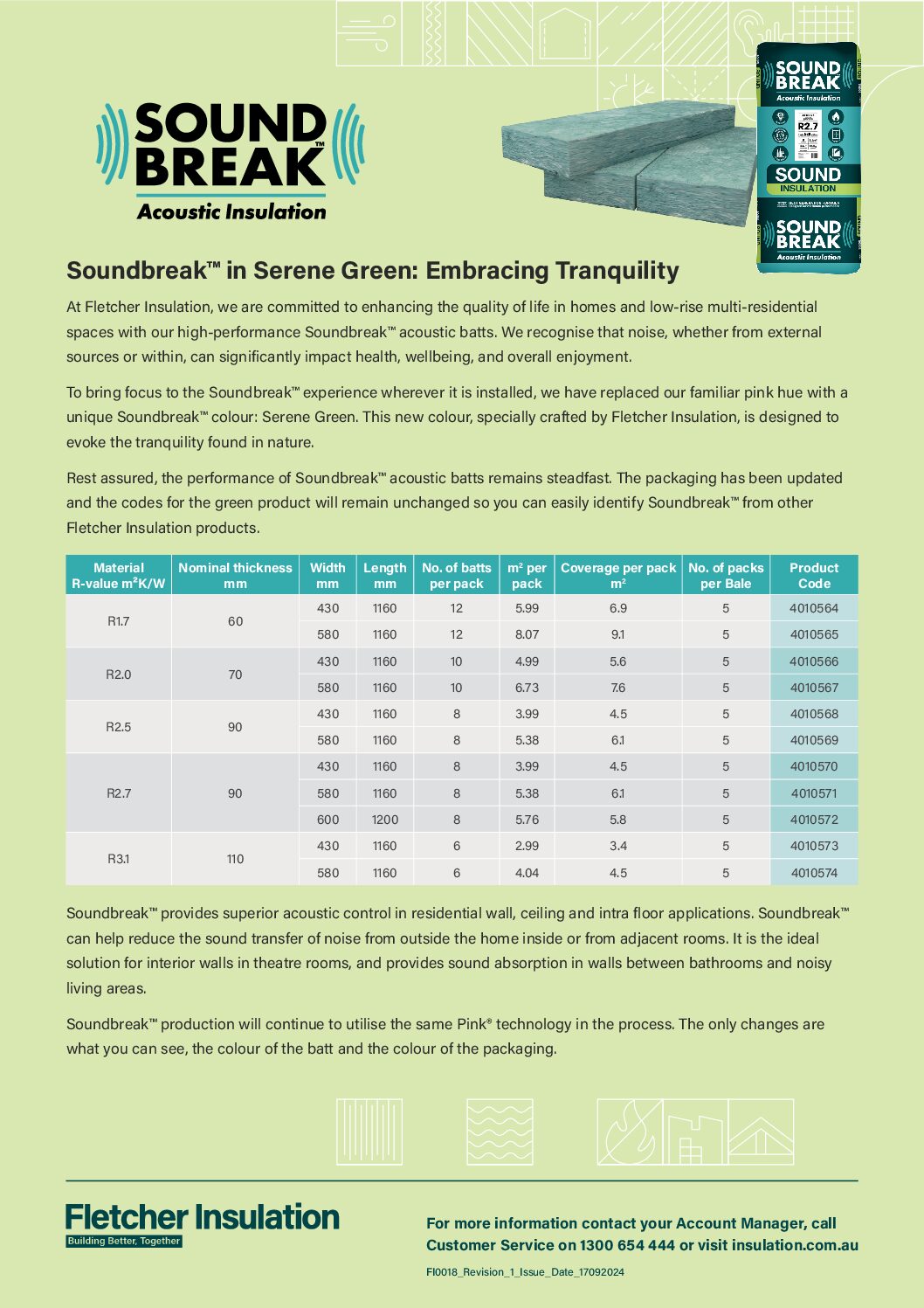 Soundbreak™ A4 Flyer