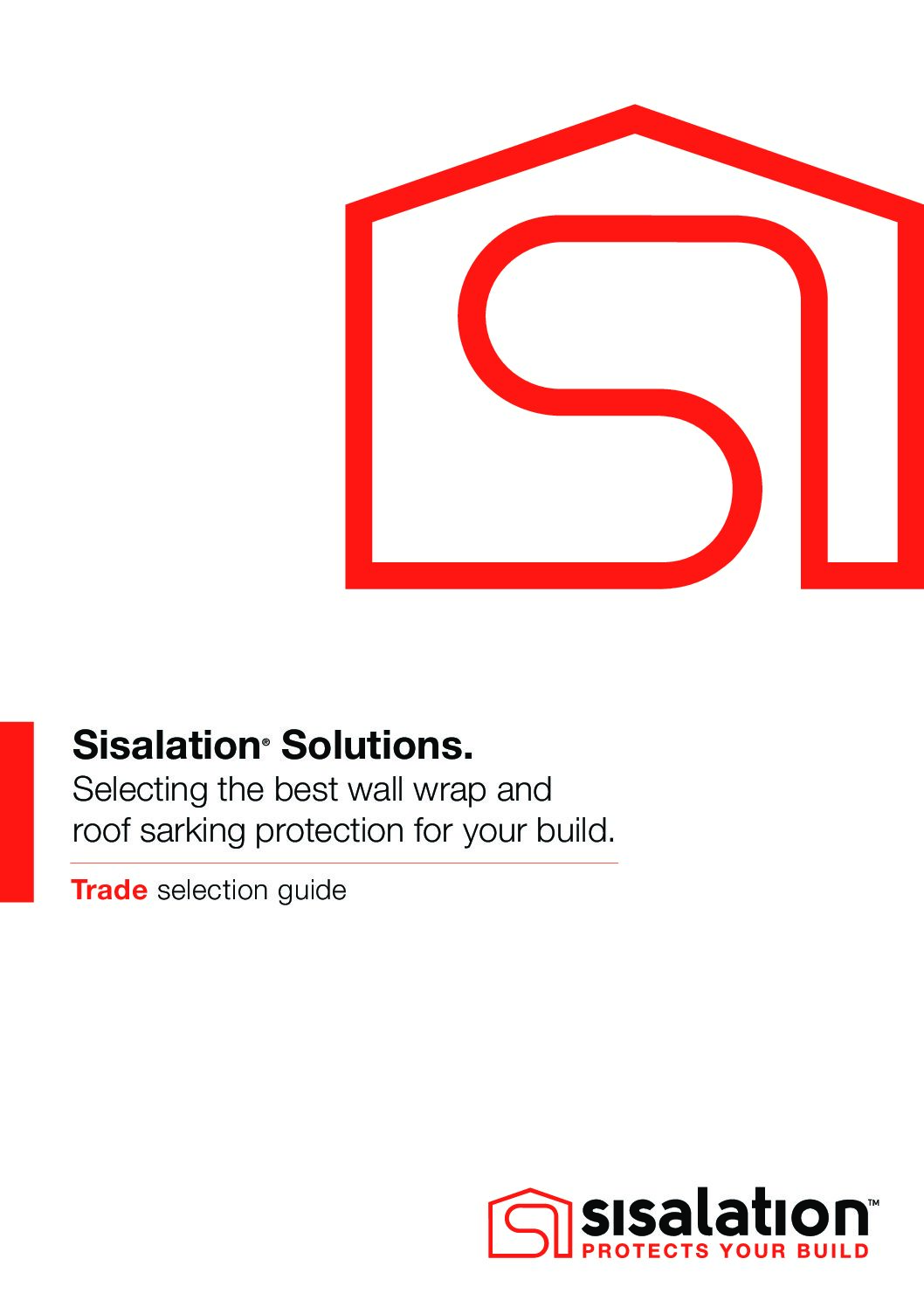 Sisalation® Wrap Selection Guide (Trade)